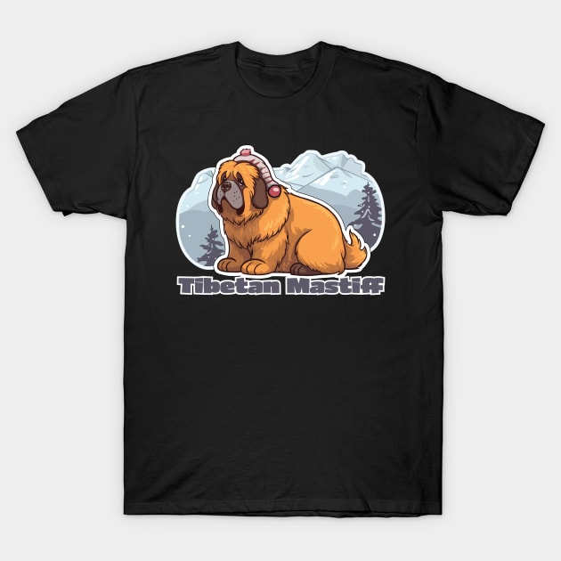 Tibetan Mastiff T-Shirt by SquishyKitkat